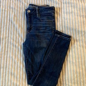 Hi-rise American eagle jeggings